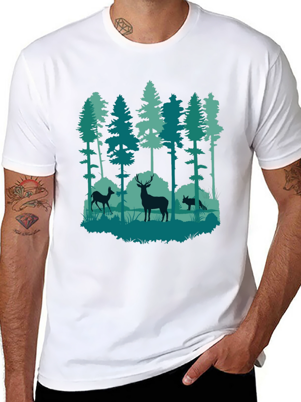 Nature Forest Graphic Tee