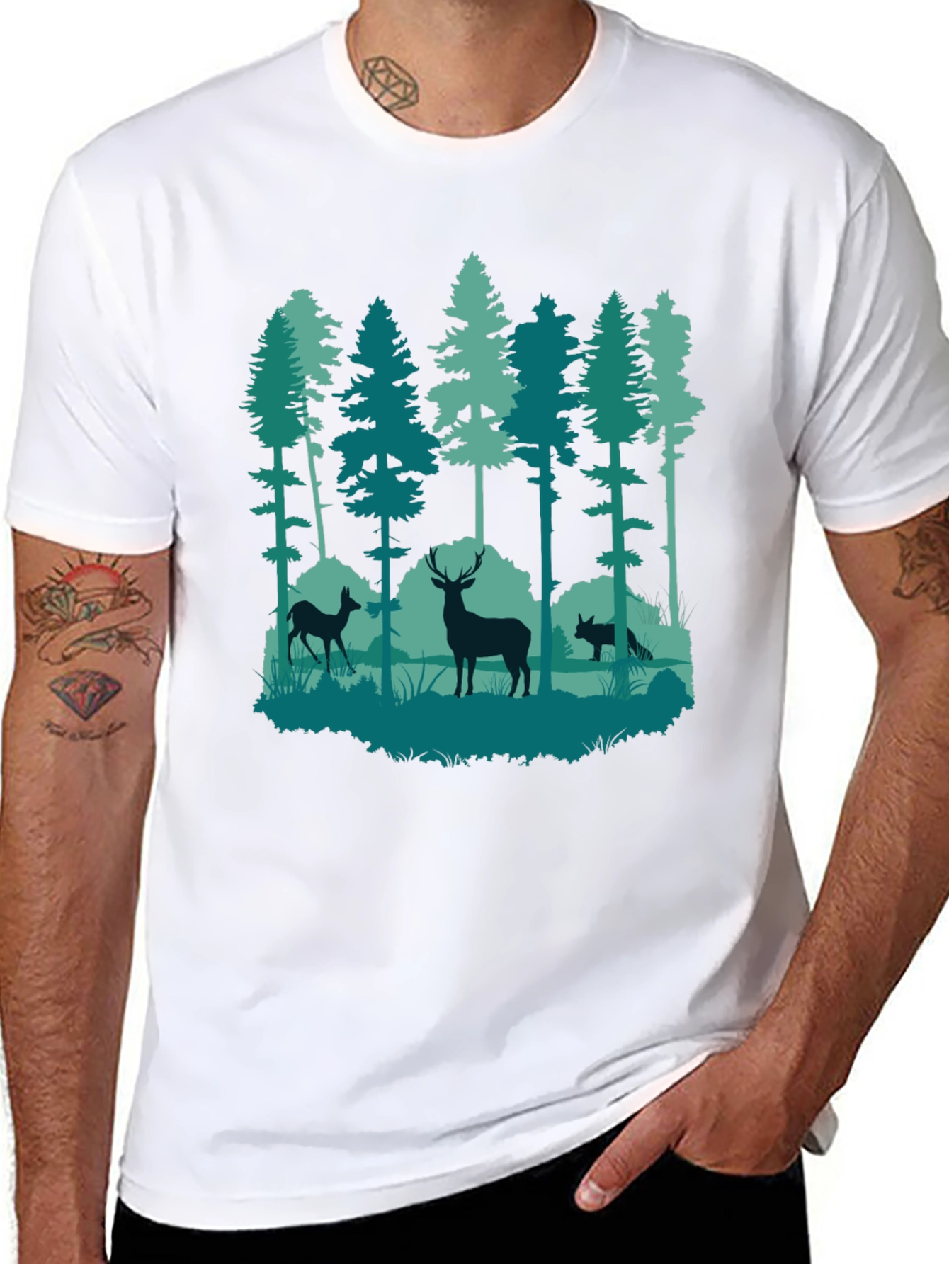 Nature Forest Graphic Tee