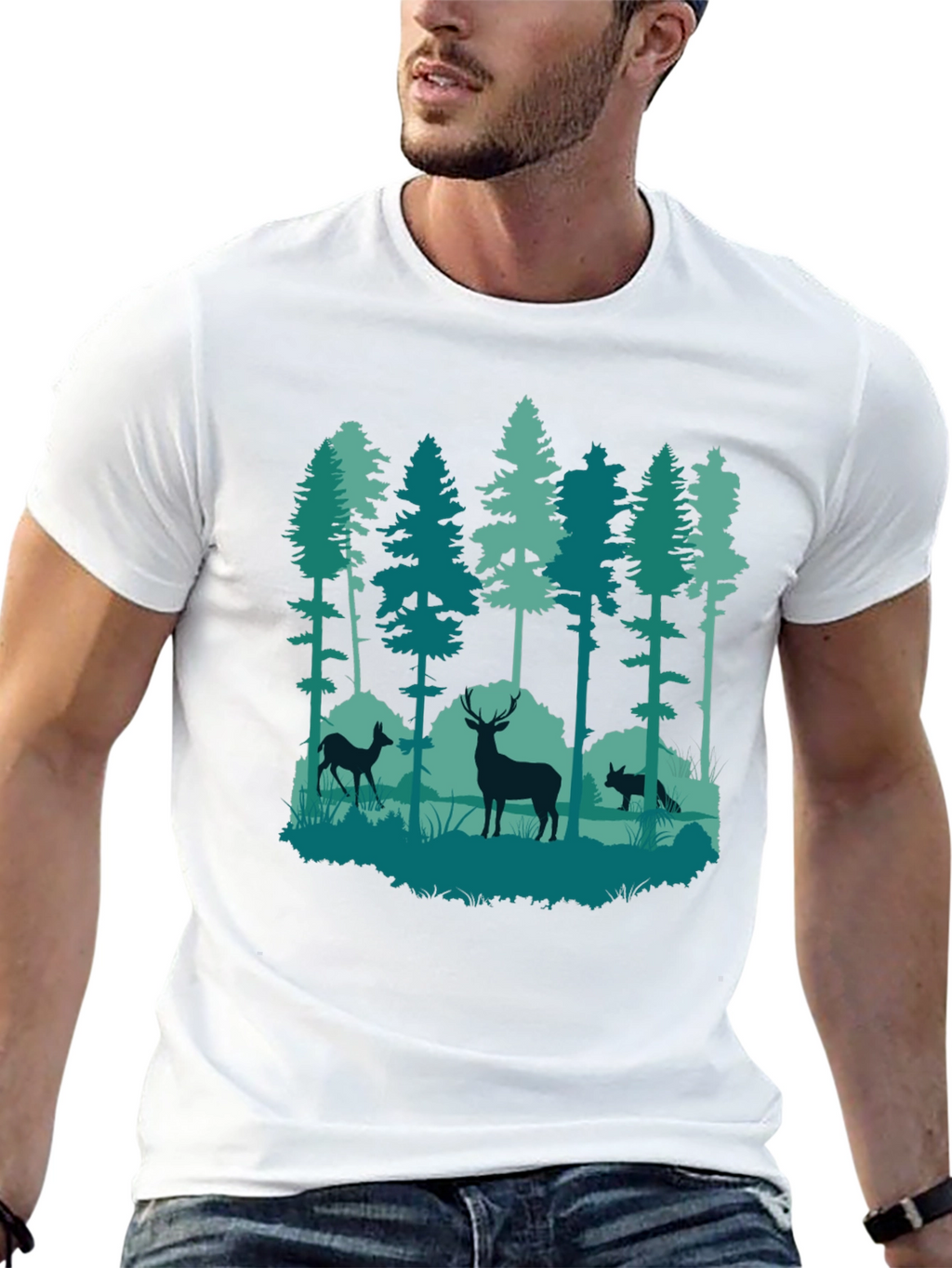 Nature Forest Graphic Tee