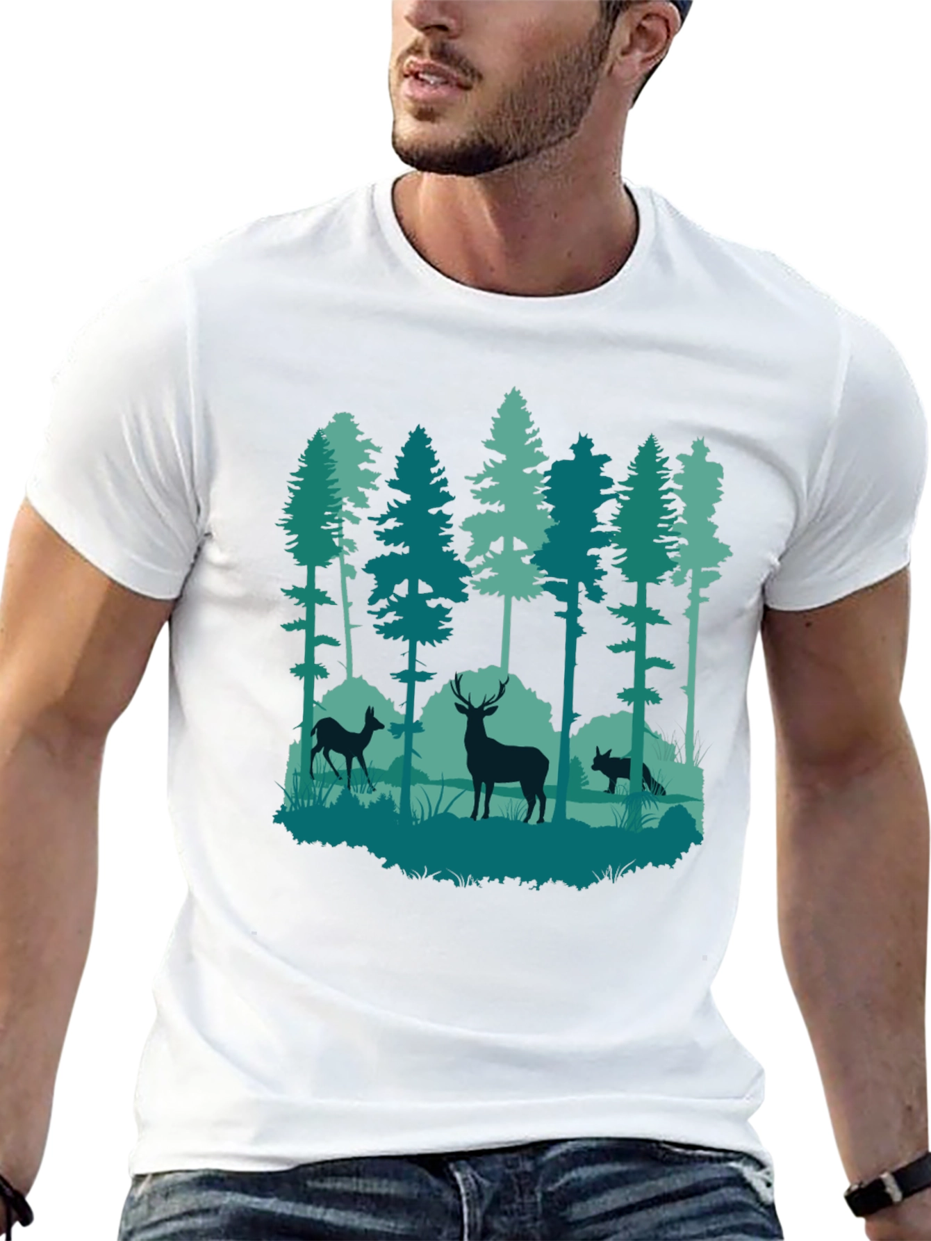Nature Forest Graphic Tee