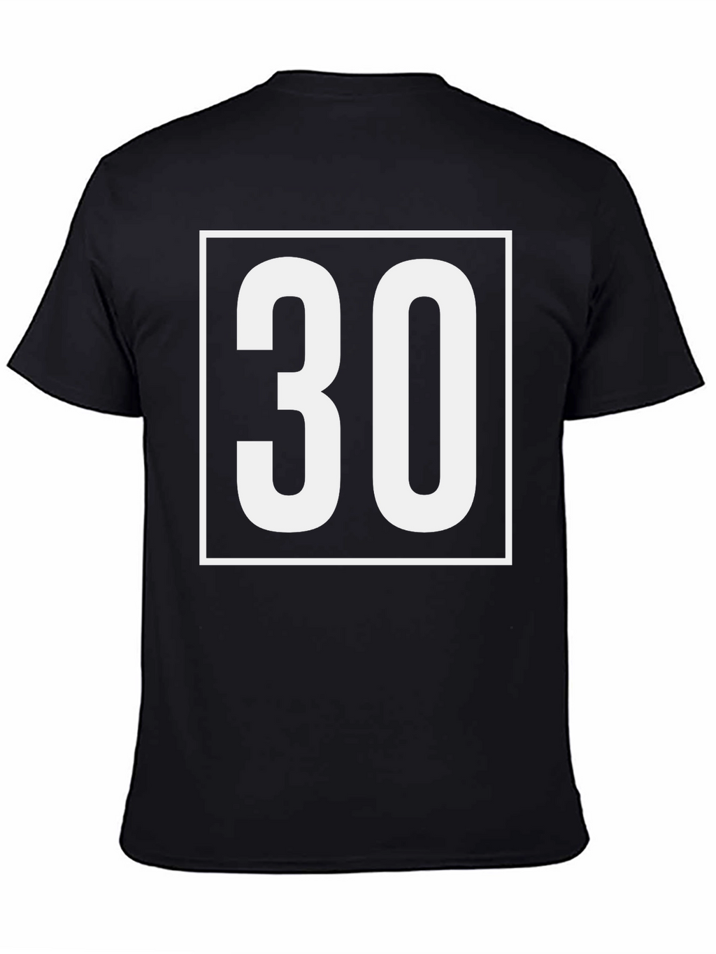 Bold 30th Birthday T-Shirt - Black
