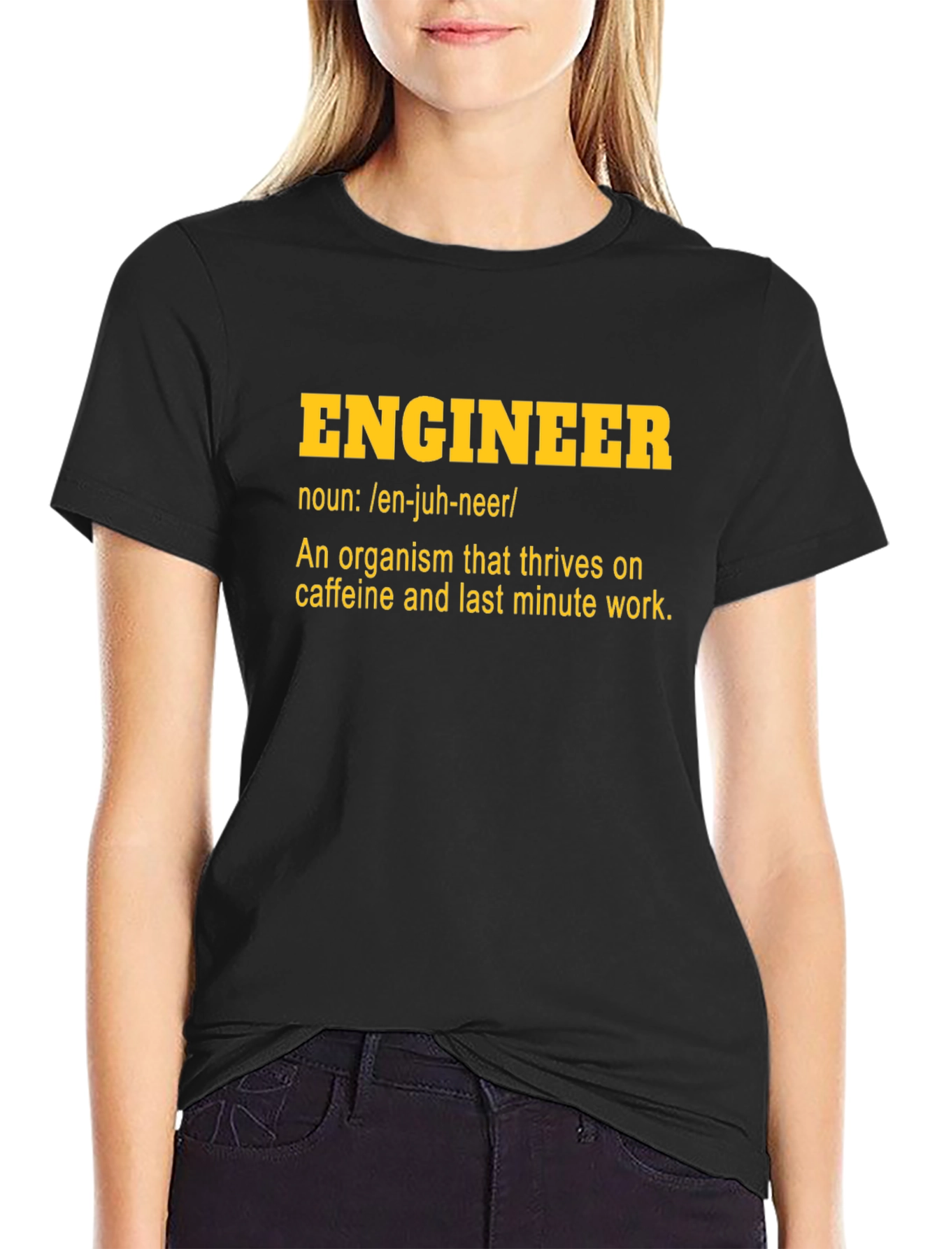 Engineer Definition Graphic T-Shirt
