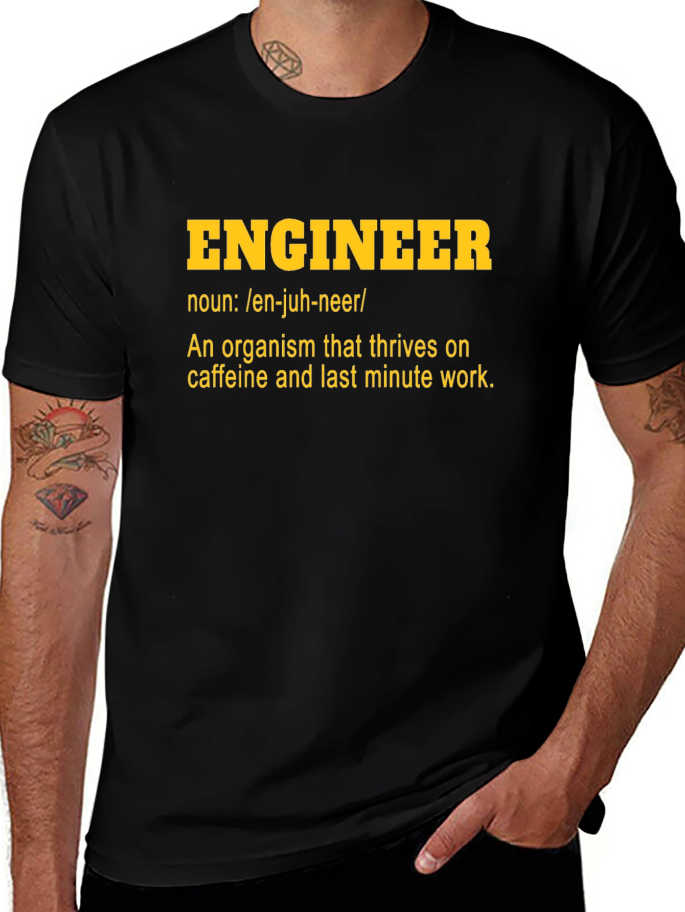Engineer Definition Graphic T-Shirt
