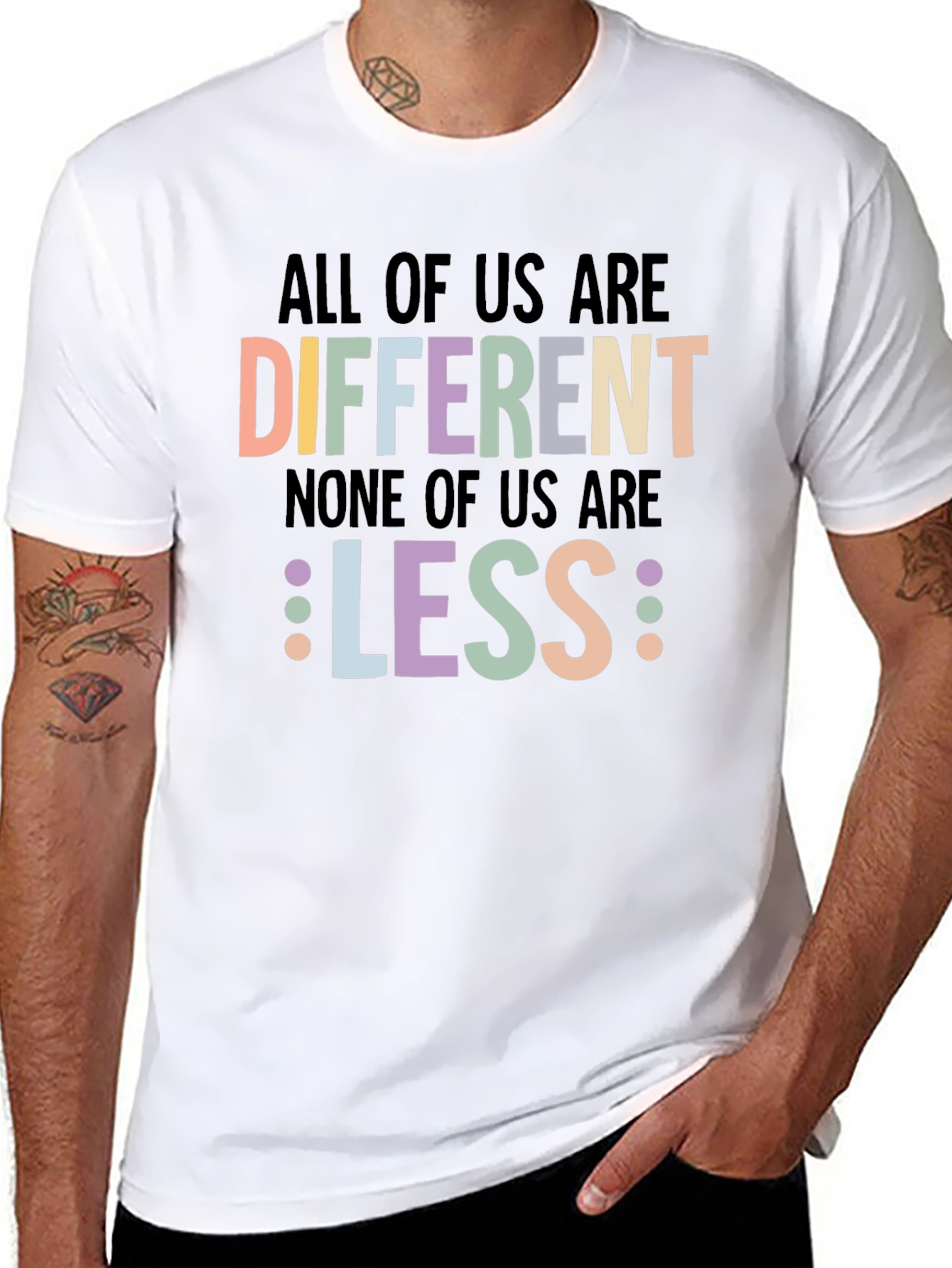 All of Us Are Different Graphic Tee