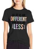 All of Us Are Different Graphic Tee
