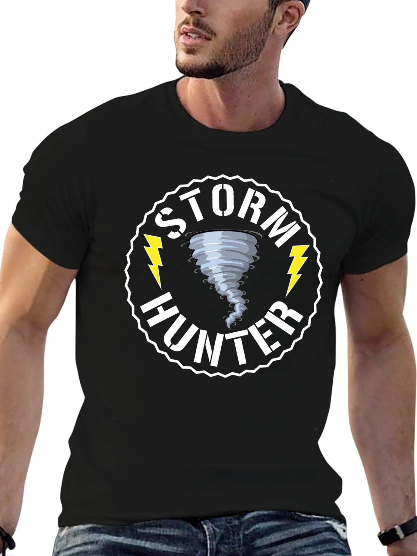 Storm Hunter Graphic Tee - Weather Chaser T-Shirt