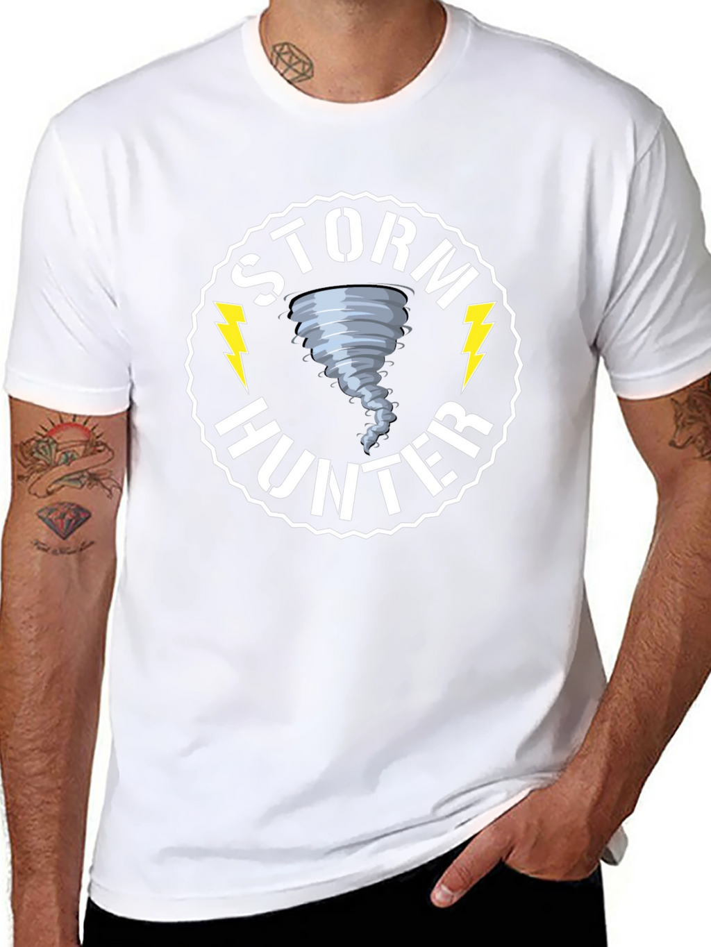 Storm Hunter Graphic Tee - Weather Chaser T-Shirt