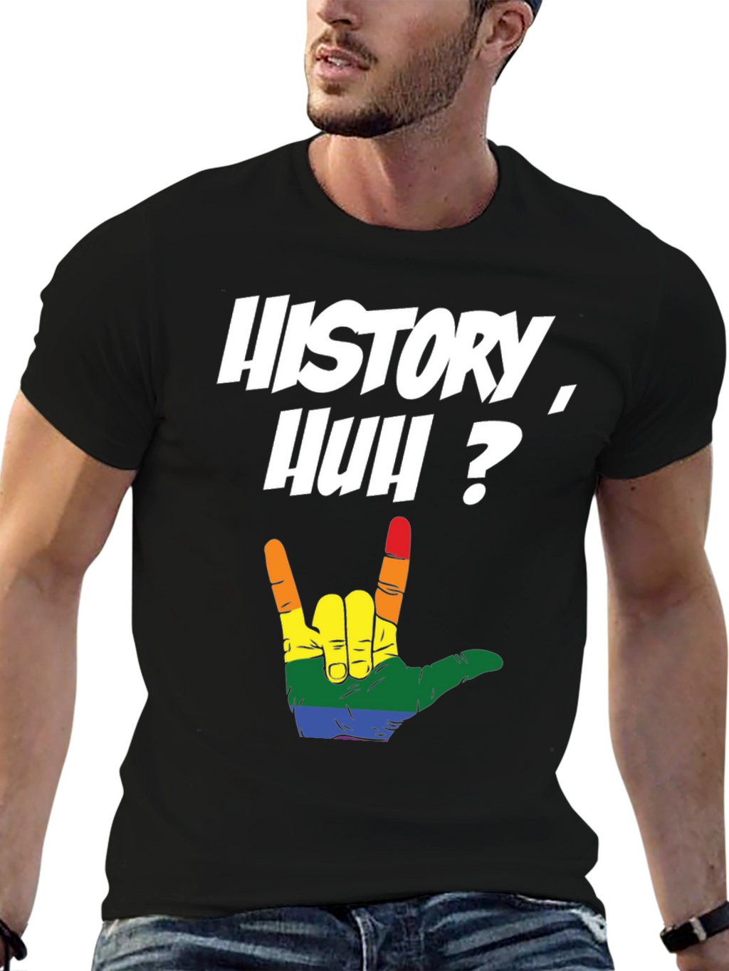 History Huh? LGBT Pride Graphic Tee