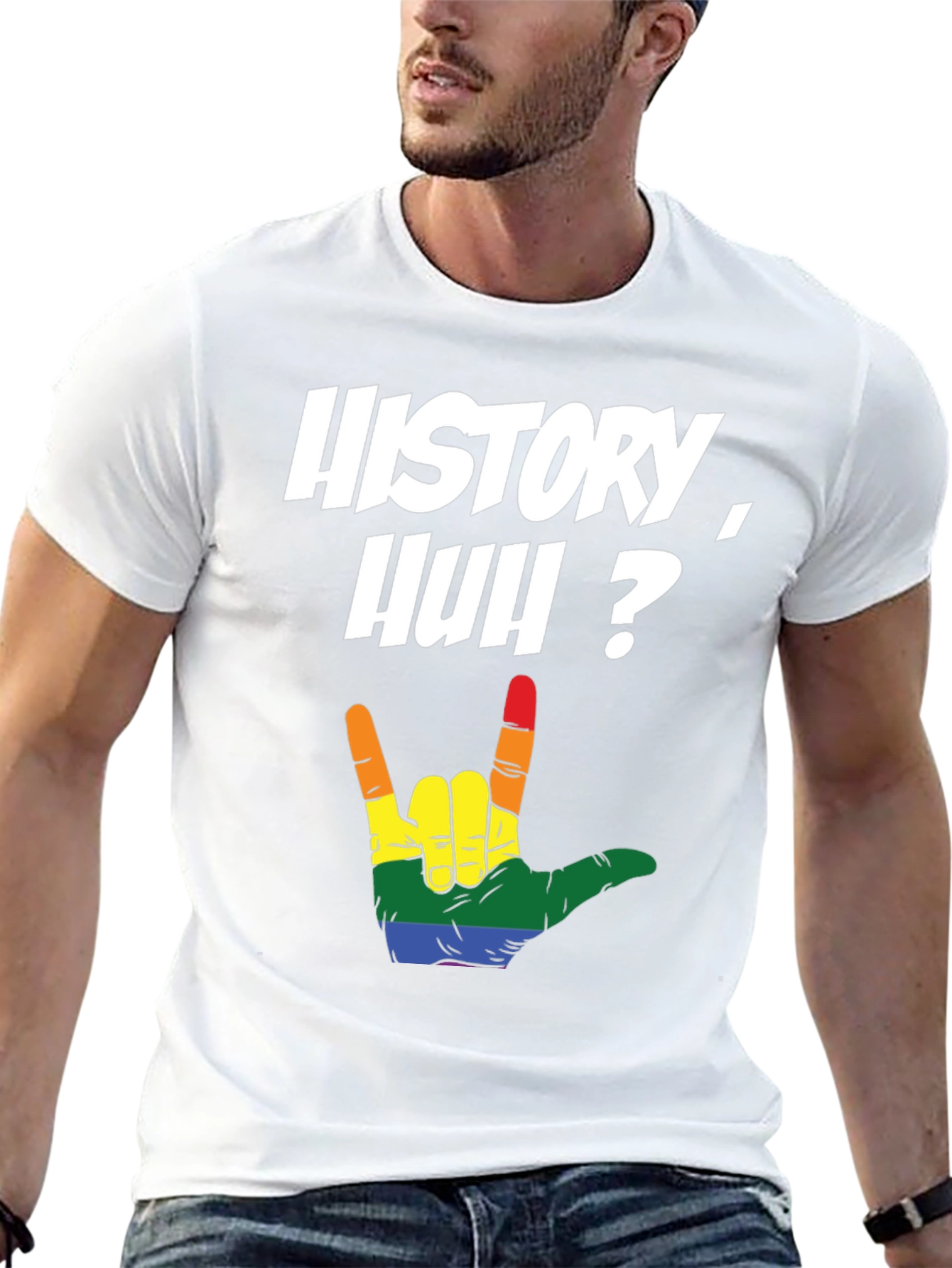 History Huh? LGBT Pride Graphic Tee