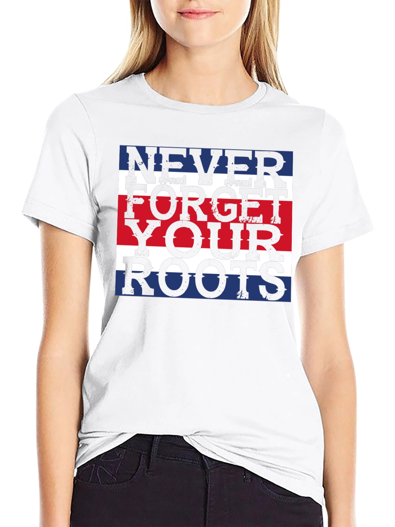 Never Forget Your Roots Graphic T-Shirt