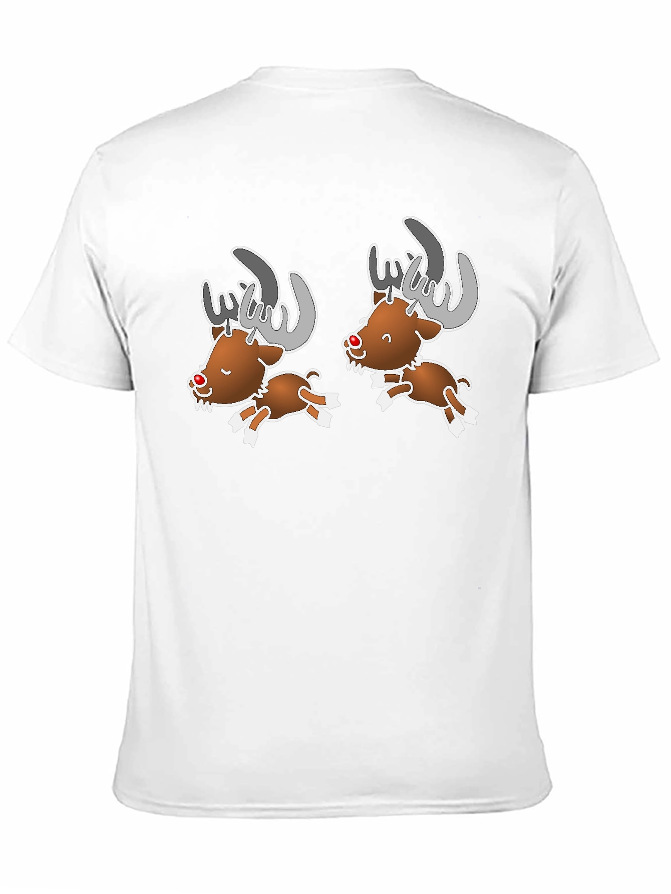 Cartoon Reindeer Graphic Tee