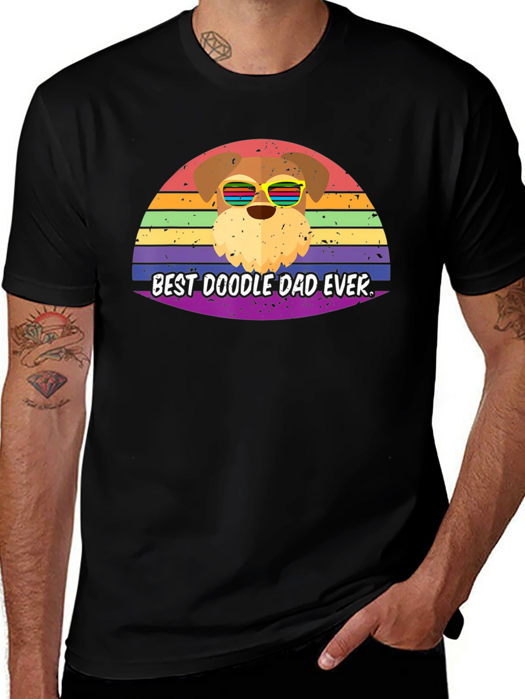 Best Doodle Dad Ever T-Shirt