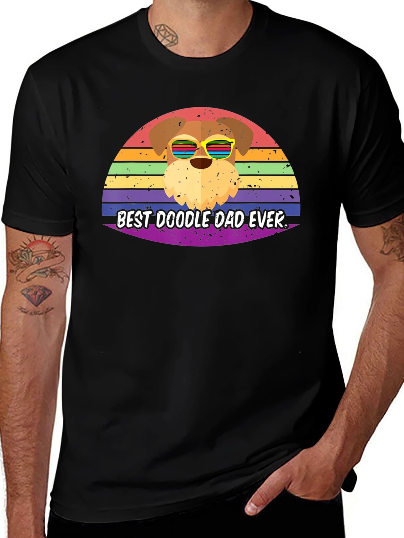 Best Doodle Dad Ever T-Shirt