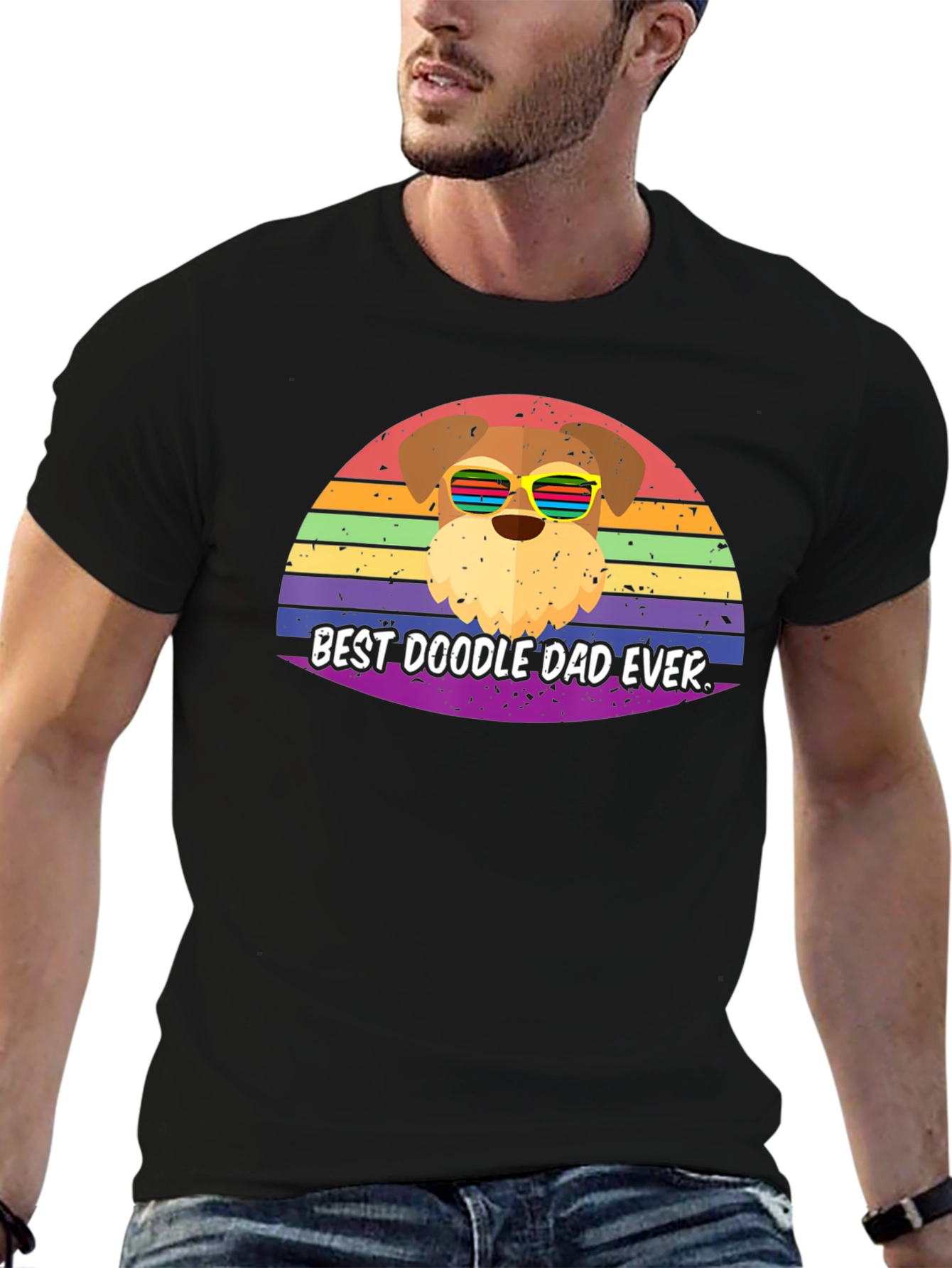 Best Doodle Dad Ever T-Shirt
