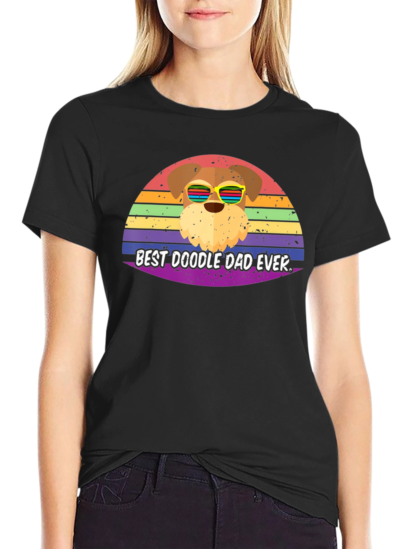 Best Doodle Dad Ever T-Shirt