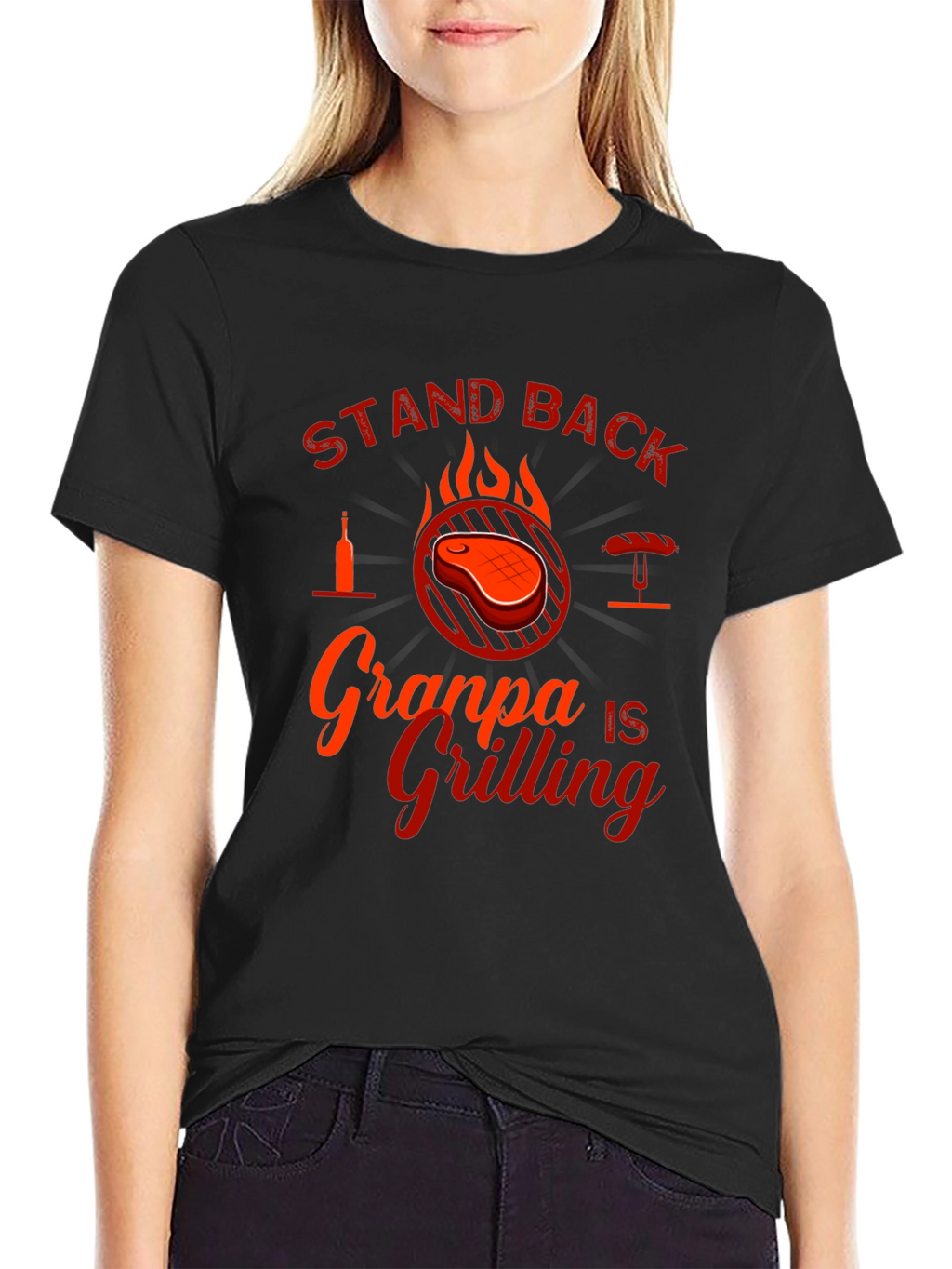 Granpa Grilling T-Shirt