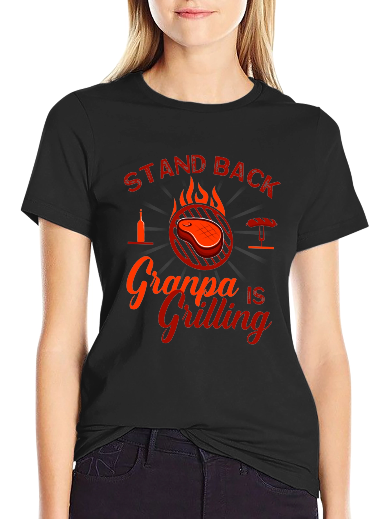 Granpa Grilling T-Shirt