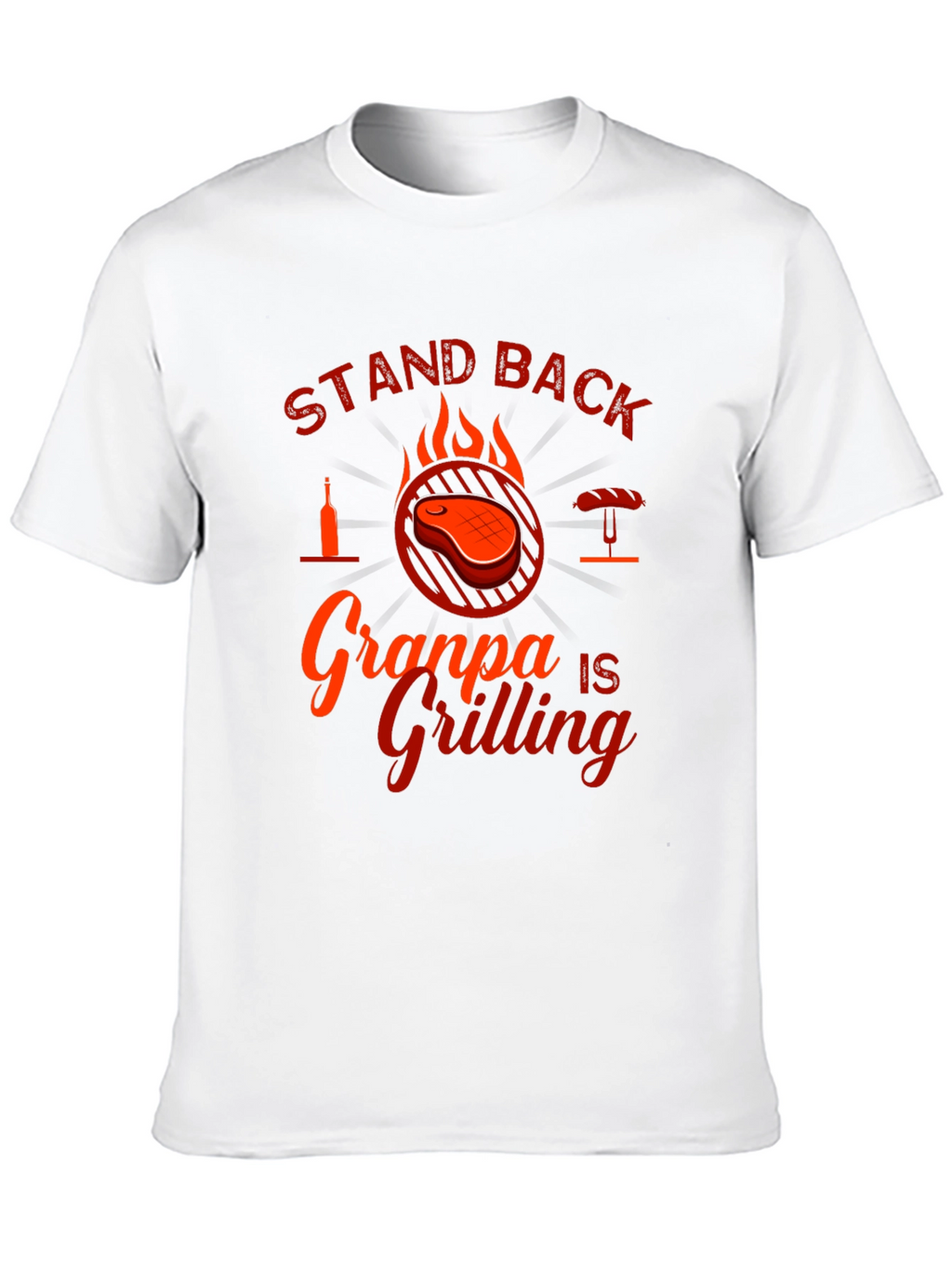 Granpa Grilling T-Shirt