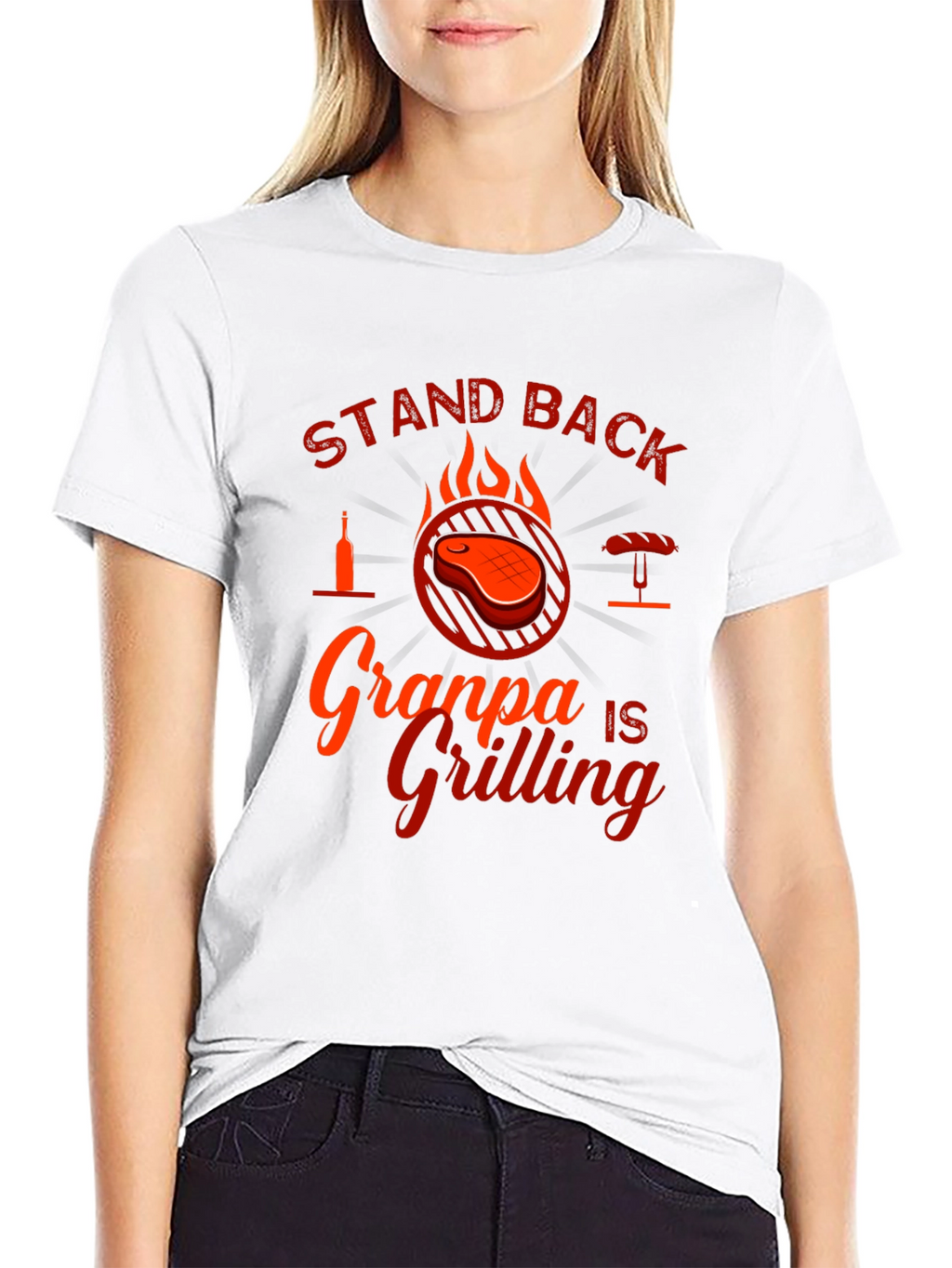 Granpa Grilling T-Shirt