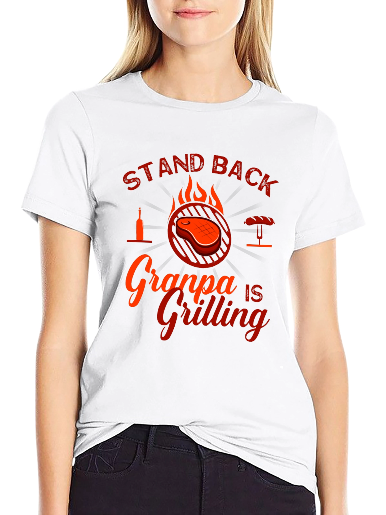 Granpa Grilling T-Shirt