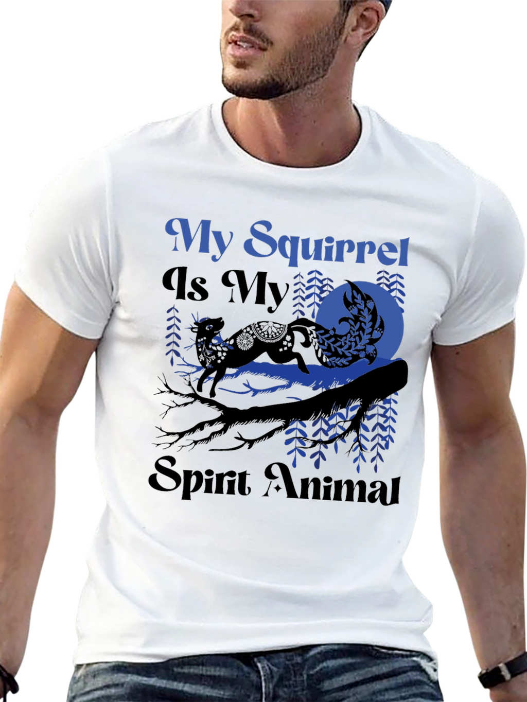 My Squirrel Is My Spirit Animal T-Shirt