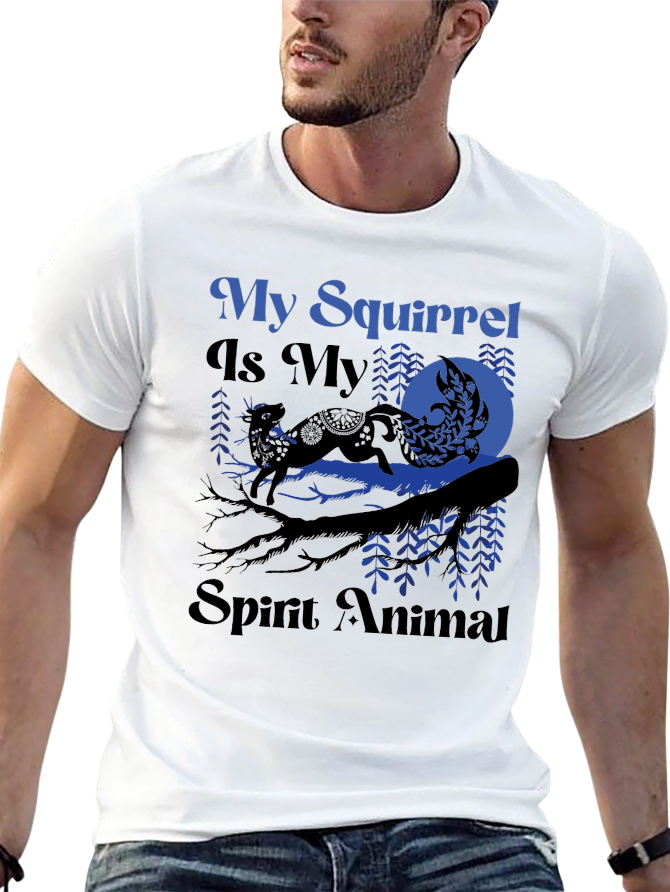 My Squirrel Is My Spirit Animal T-Shirt