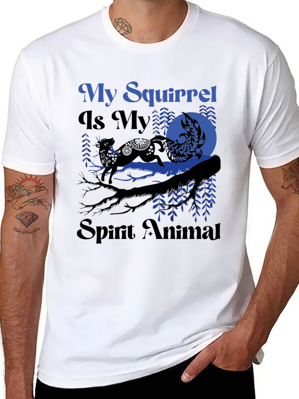 My Squirrel Is My Spirit Animal T-Shirt