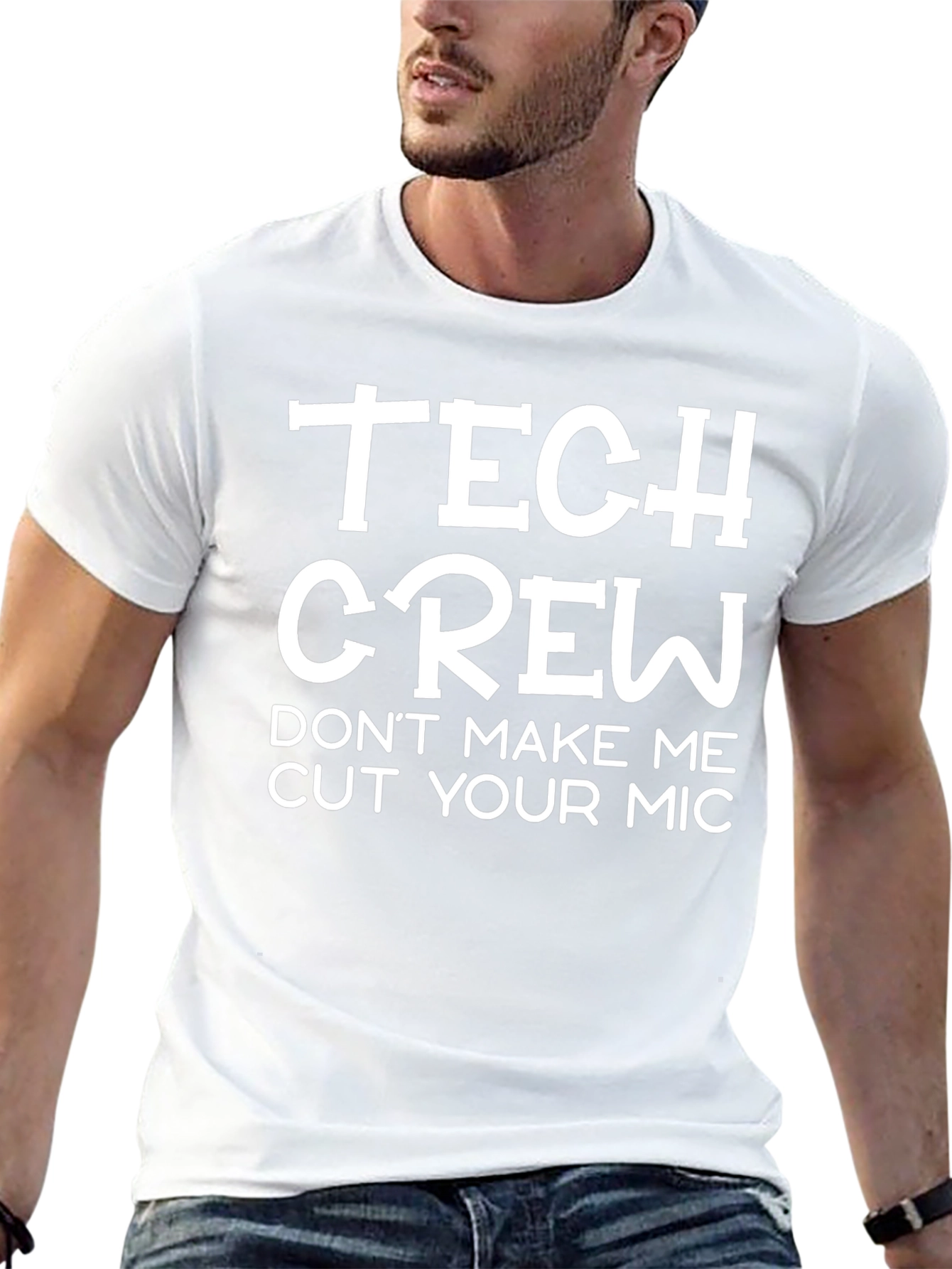 Tech Crew T-Shirt - Funny Audio Engineer Gift