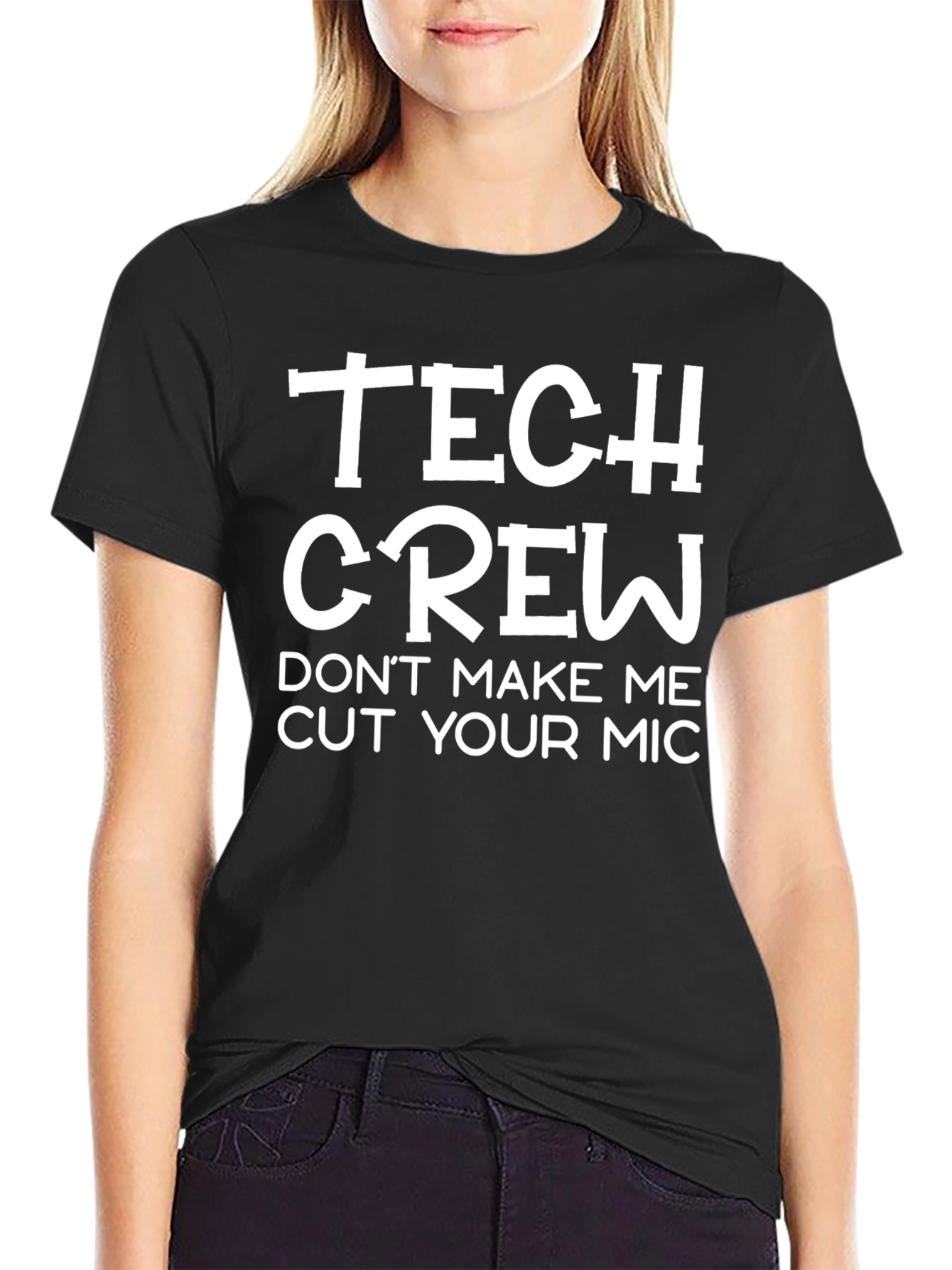 Tech Crew T-Shirt - Funny Audio Engineer Gift