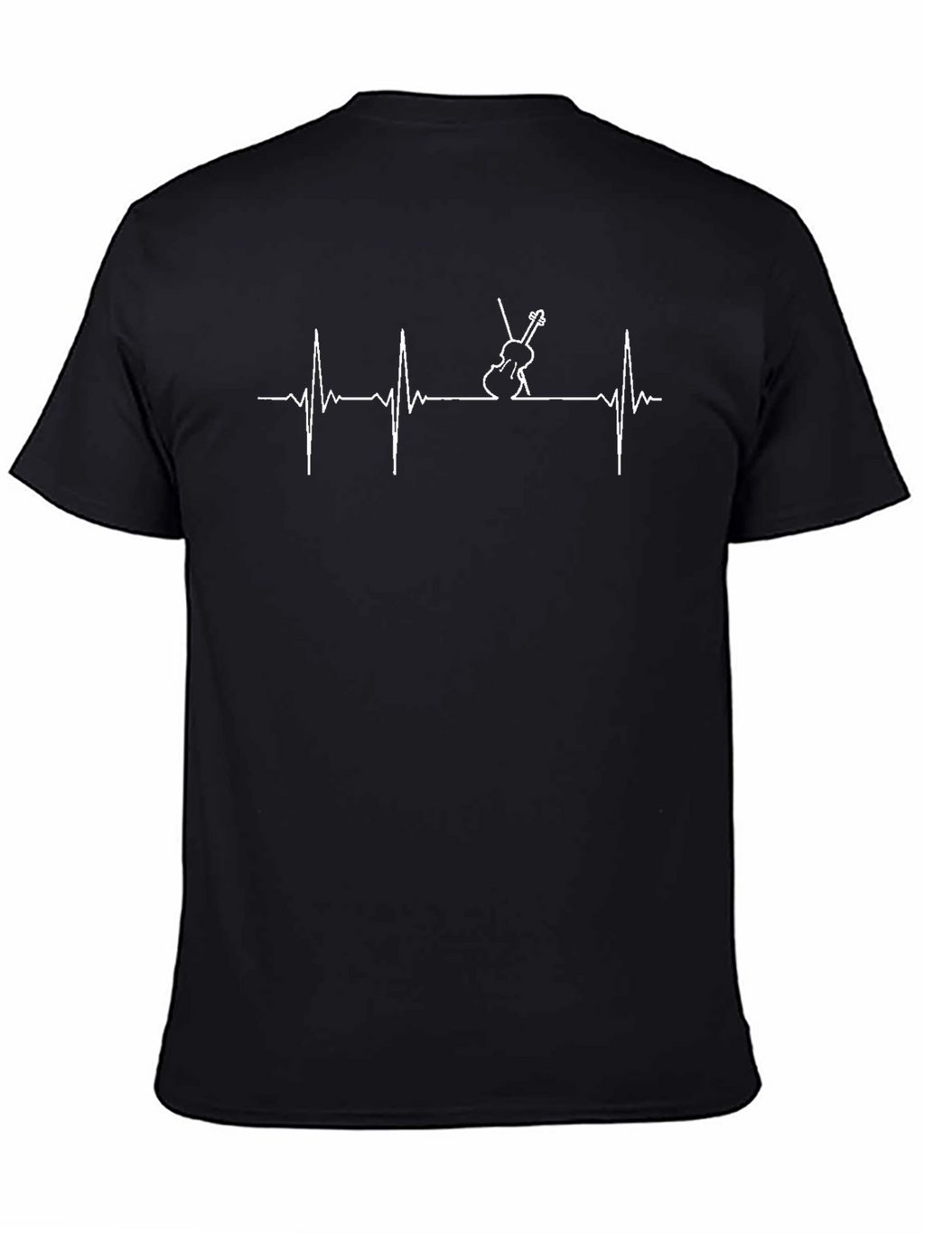 Violin Heartbeat T-Shirt - Musician Tee