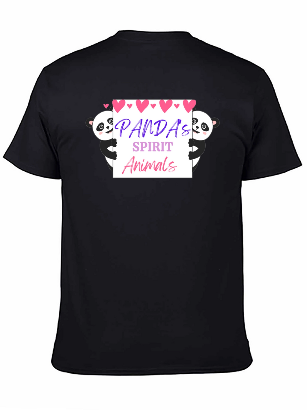 Panda Spirit Animals Graphic T-Shirt