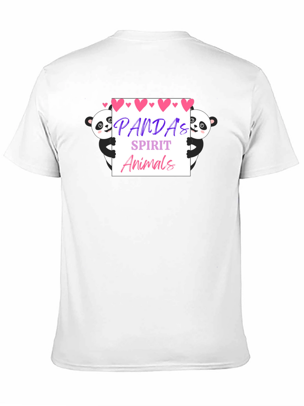Panda Spirit Animals Graphic T-Shirt