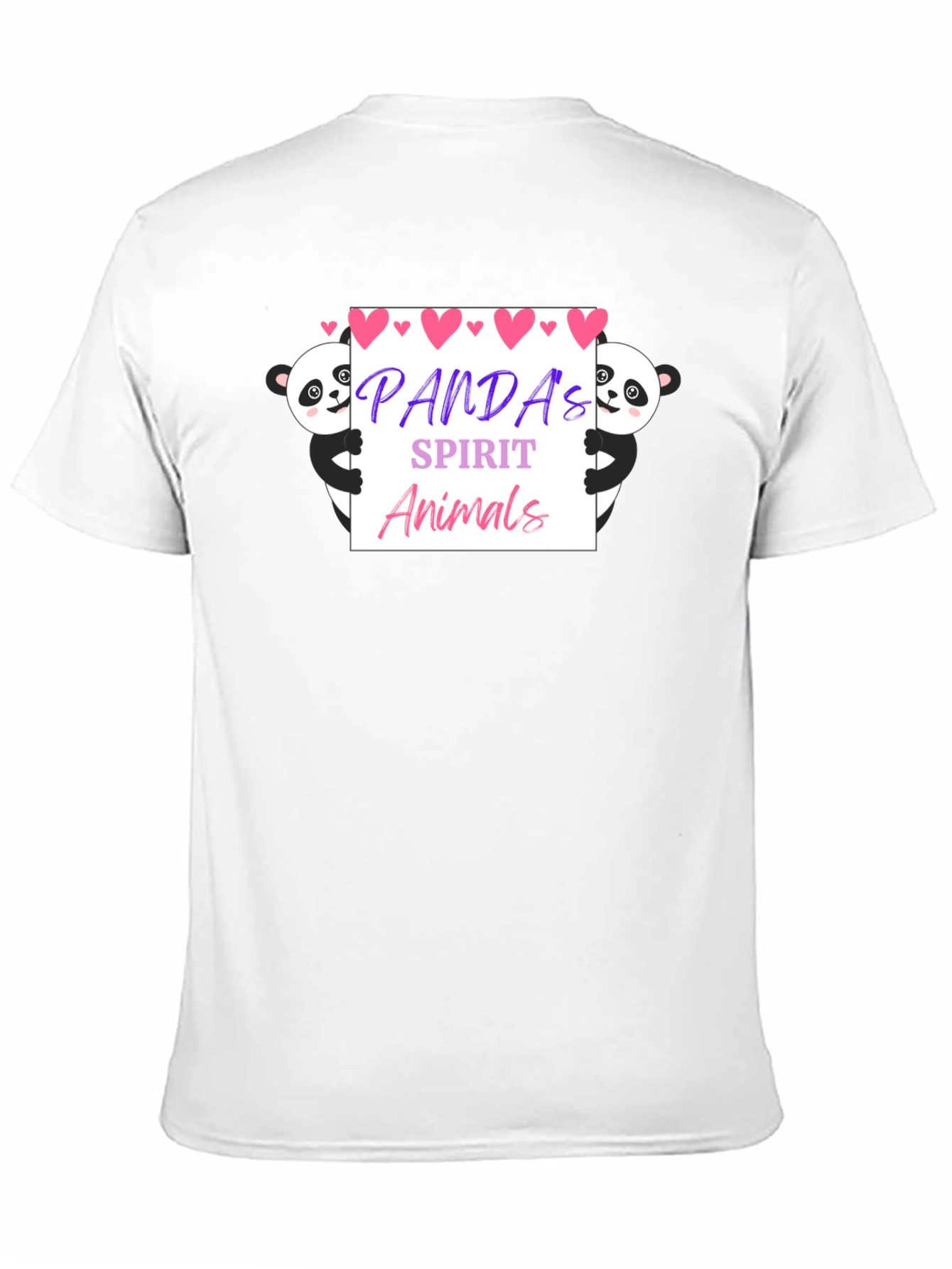 Panda Spirit Animals Graphic T-Shirt