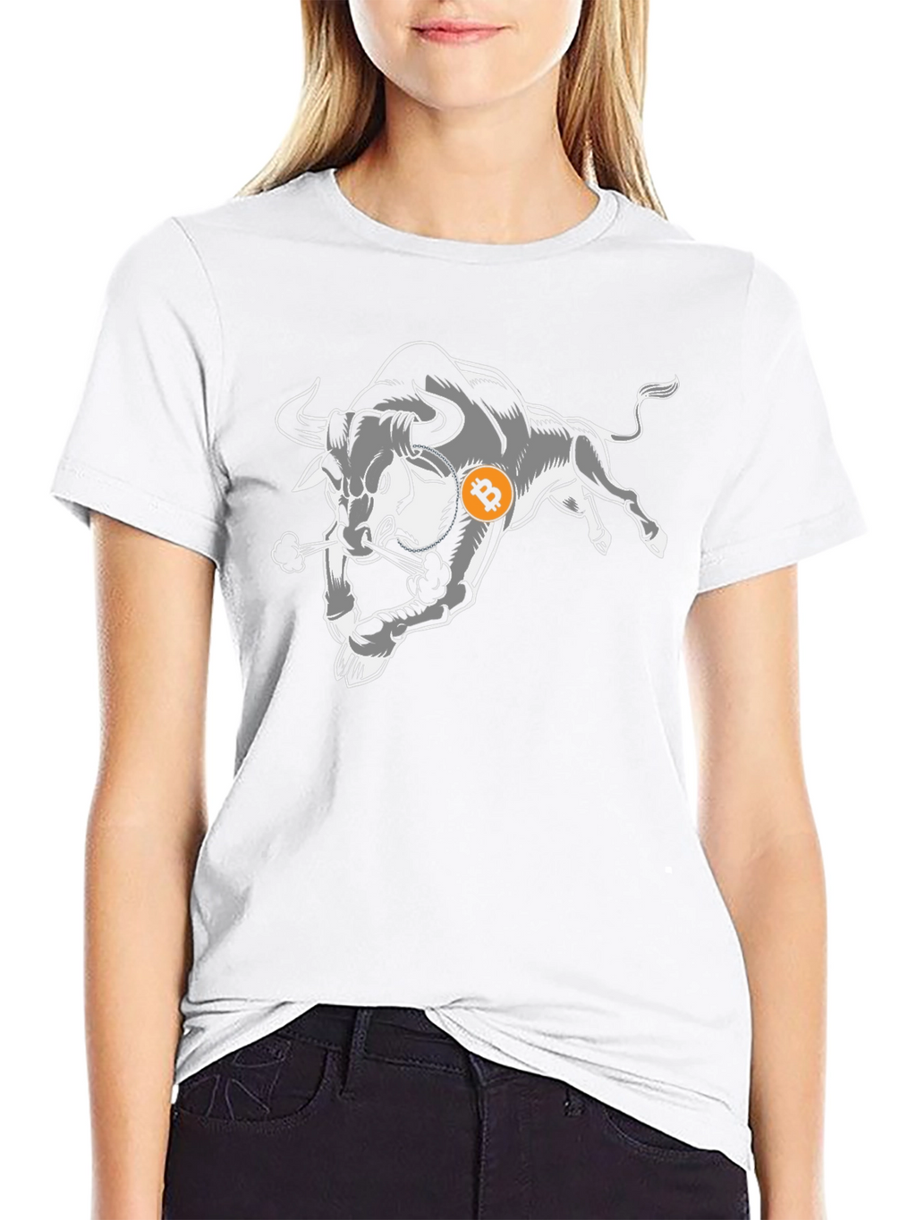 Bitcoin Bull T-Shirt - Crypto Investor Tee