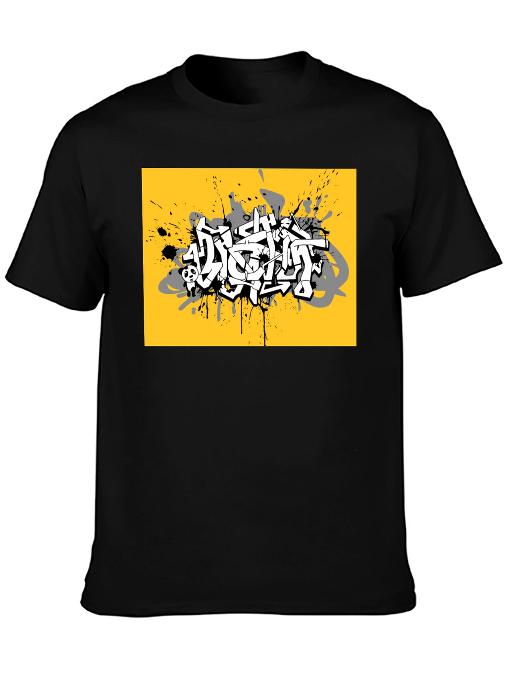 Urban Graffiti Graphic Tee - Street Style T-Shirt