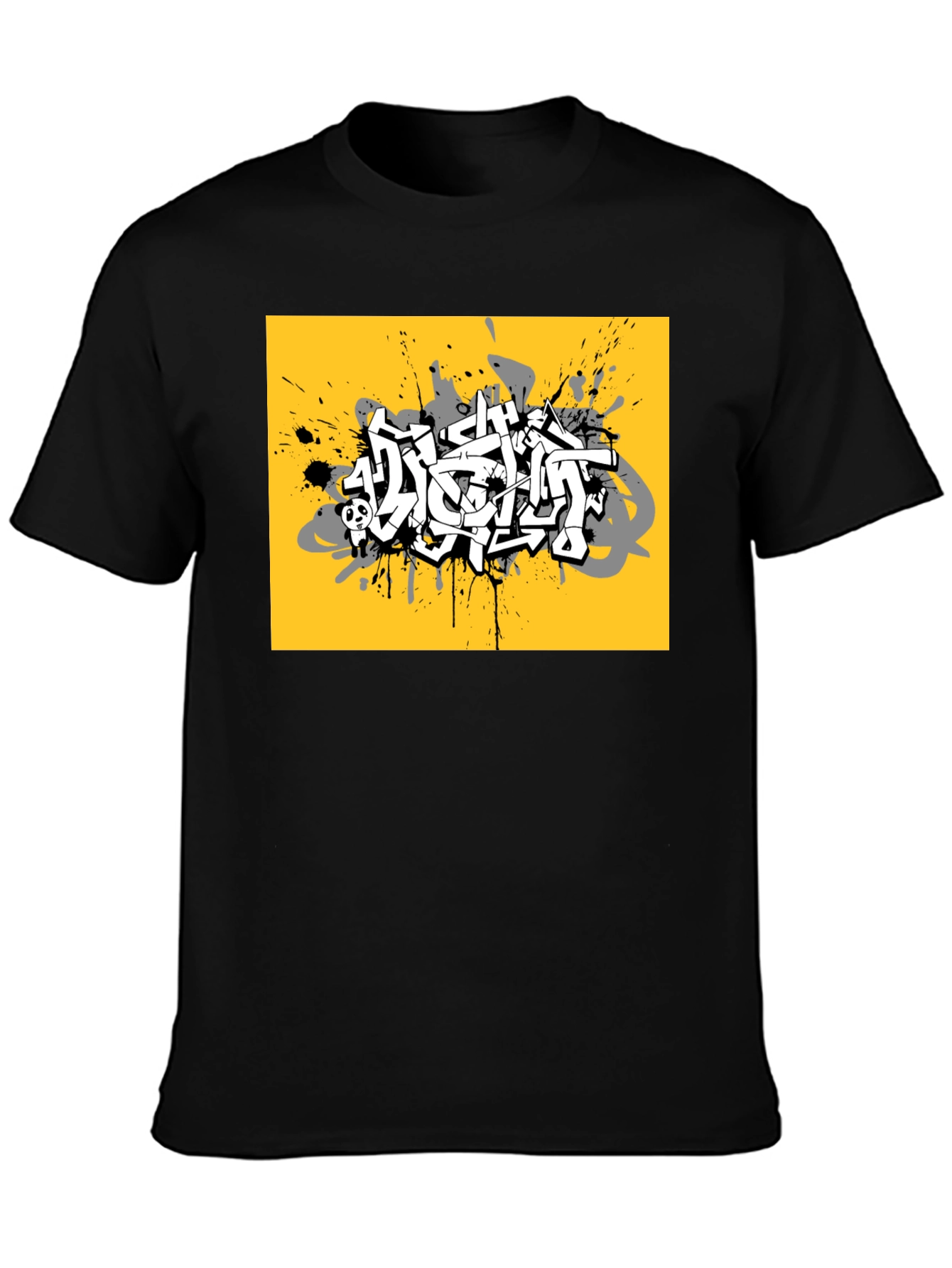 Urban Graffiti Graphic Tee - Street Style T-Shirt