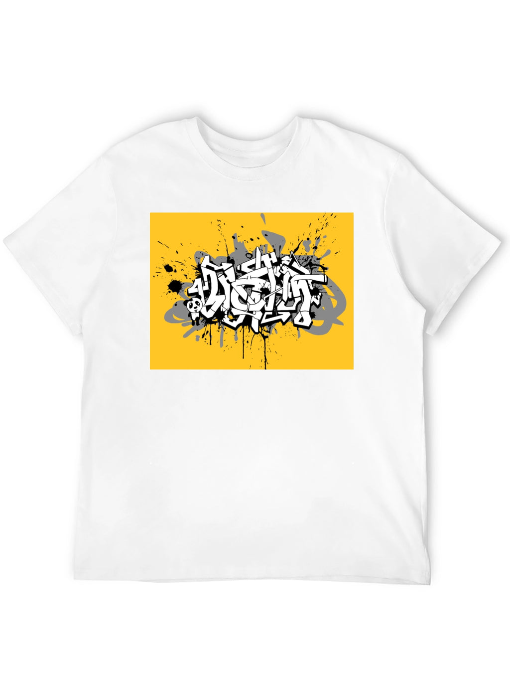 Urban Graffiti Graphic Tee - Street Style T-Shirt