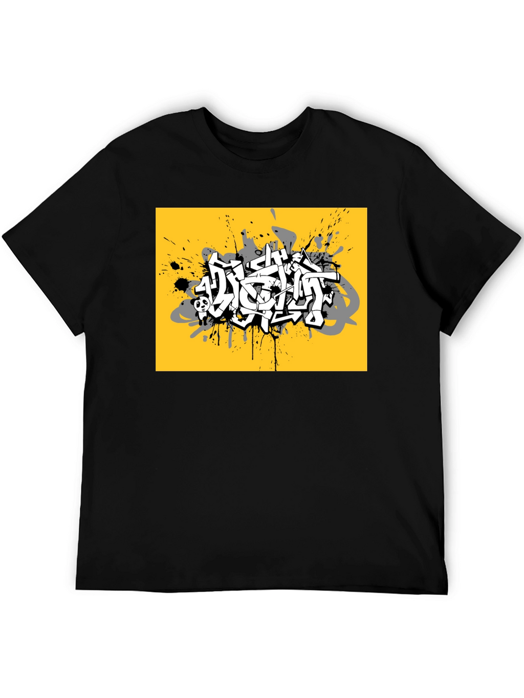 Urban Graffiti Graphic Tee - Street Style T-Shirt