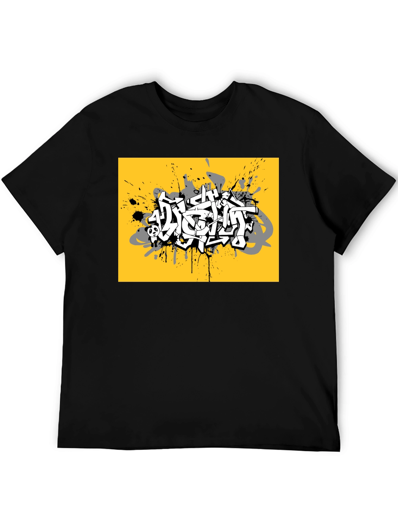 Urban Graffiti Graphic Tee - Street Style T-Shirt