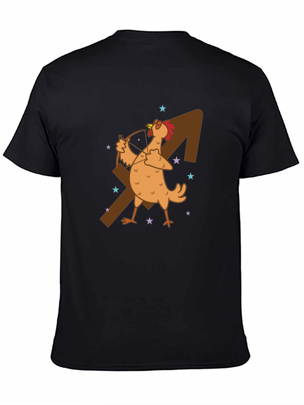 Sagittarius Chicken Graphic T-Shirt