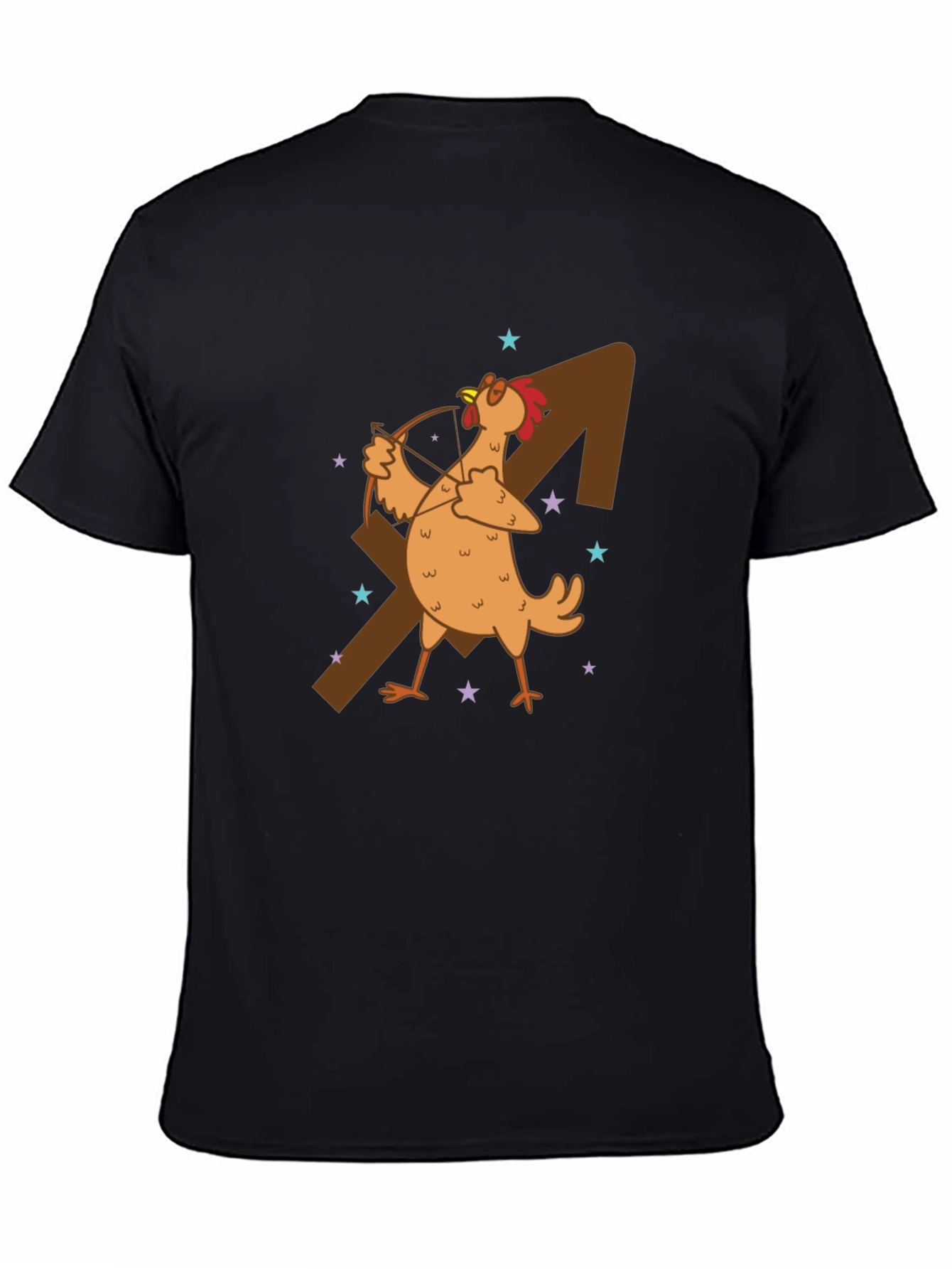 Sagittarius Chicken Graphic T-Shirt