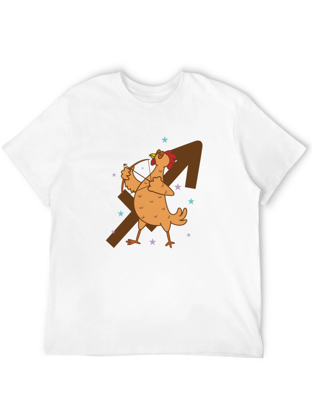 Sagittarius Chicken Graphic T-Shirt