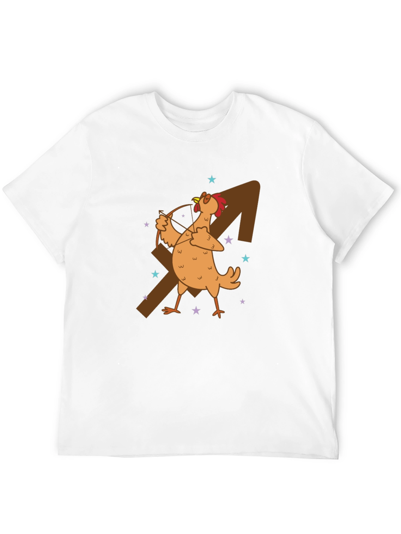Sagittarius Chicken Graphic T-Shirt