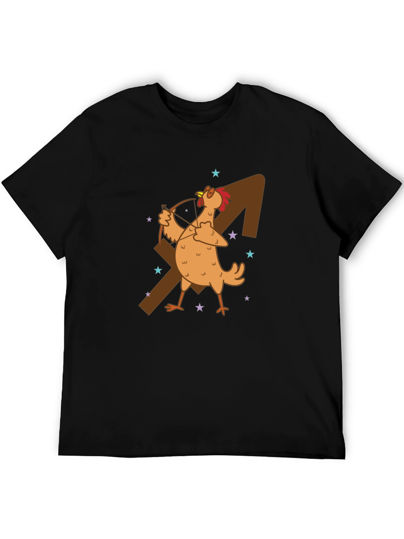 Sagittarius Chicken Graphic T-Shirt