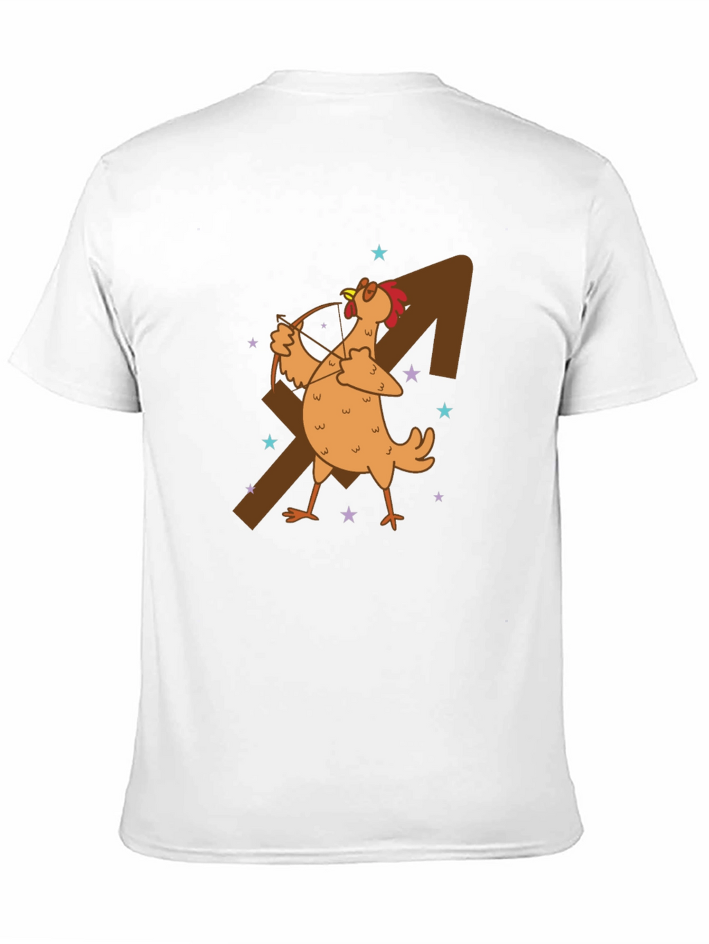 Sagittarius Chicken Graphic T-Shirt