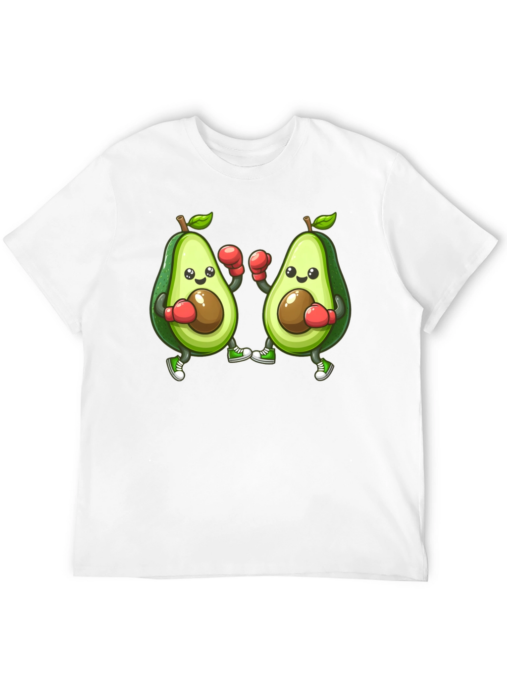 Avocado Boxing Black T-Shirt