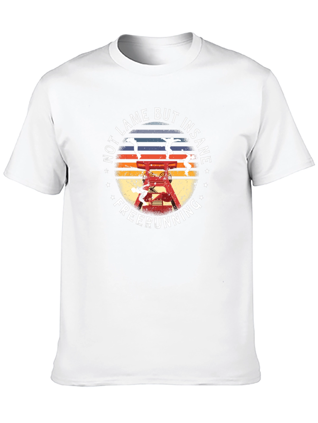Freerunning Graphic Tee - Not Lame But Insane!