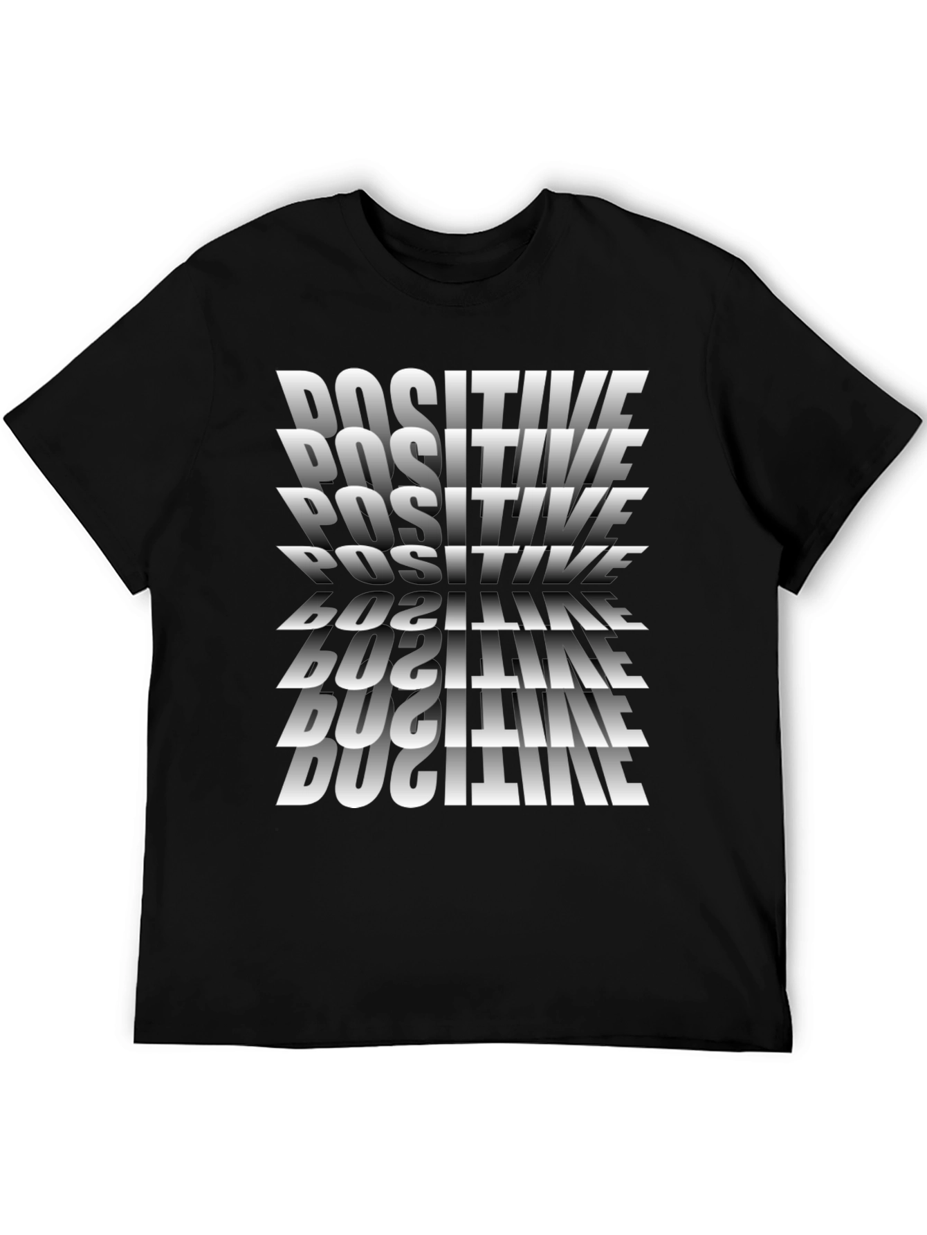 Positive Vibes Black T-Shirt