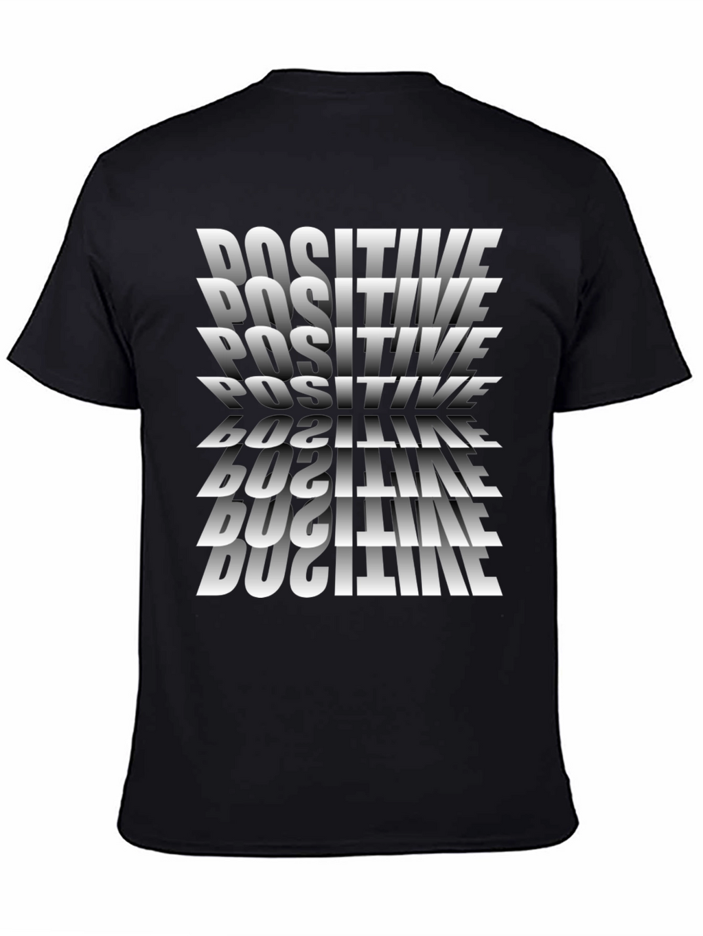 Positive Vibes Black T-Shirt