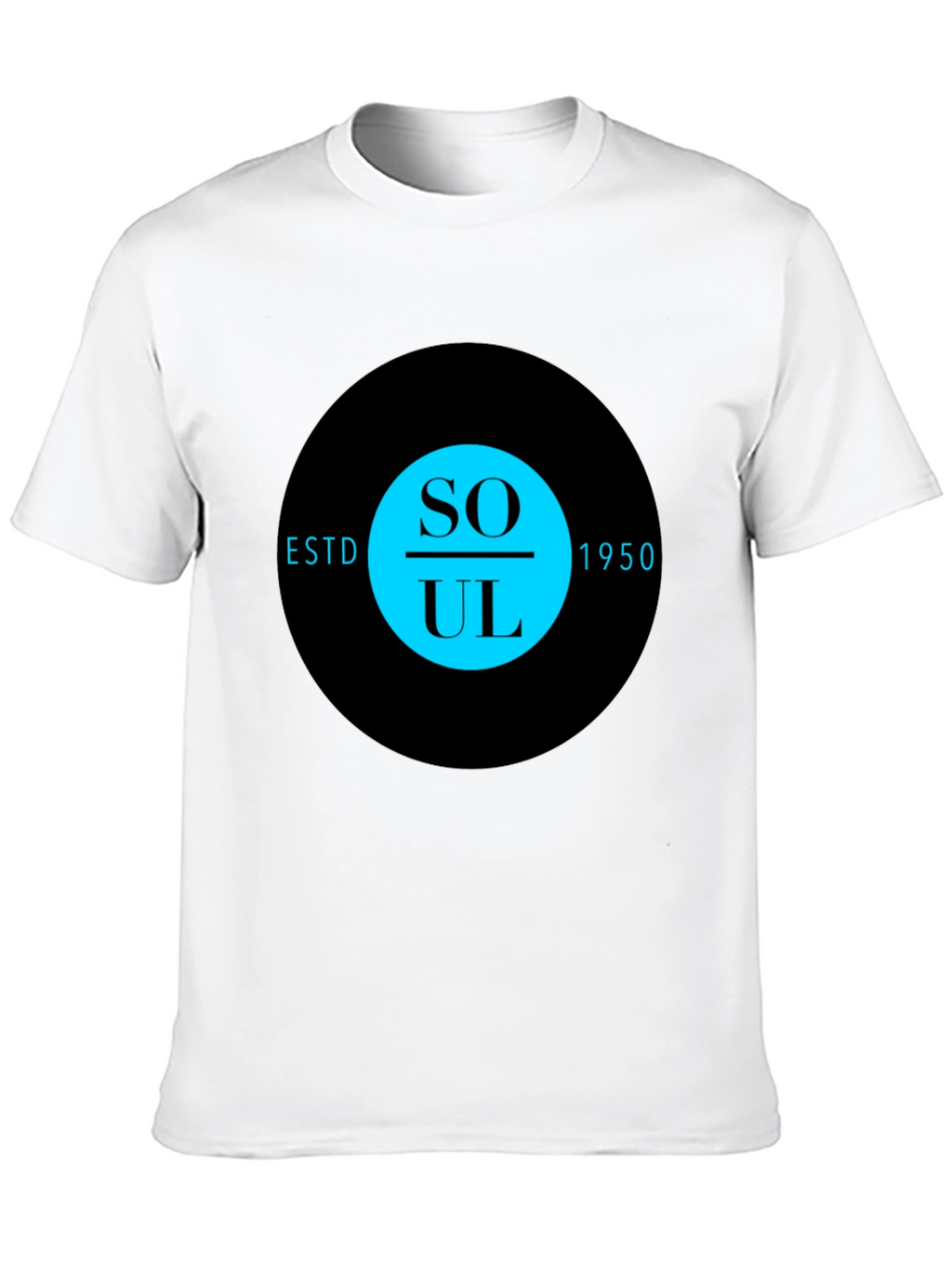 Soul Music ESTD 1950 Black T-Shirt